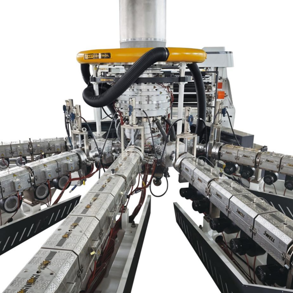 5-kihiline ekstrusiooniga puhutud kilemasin